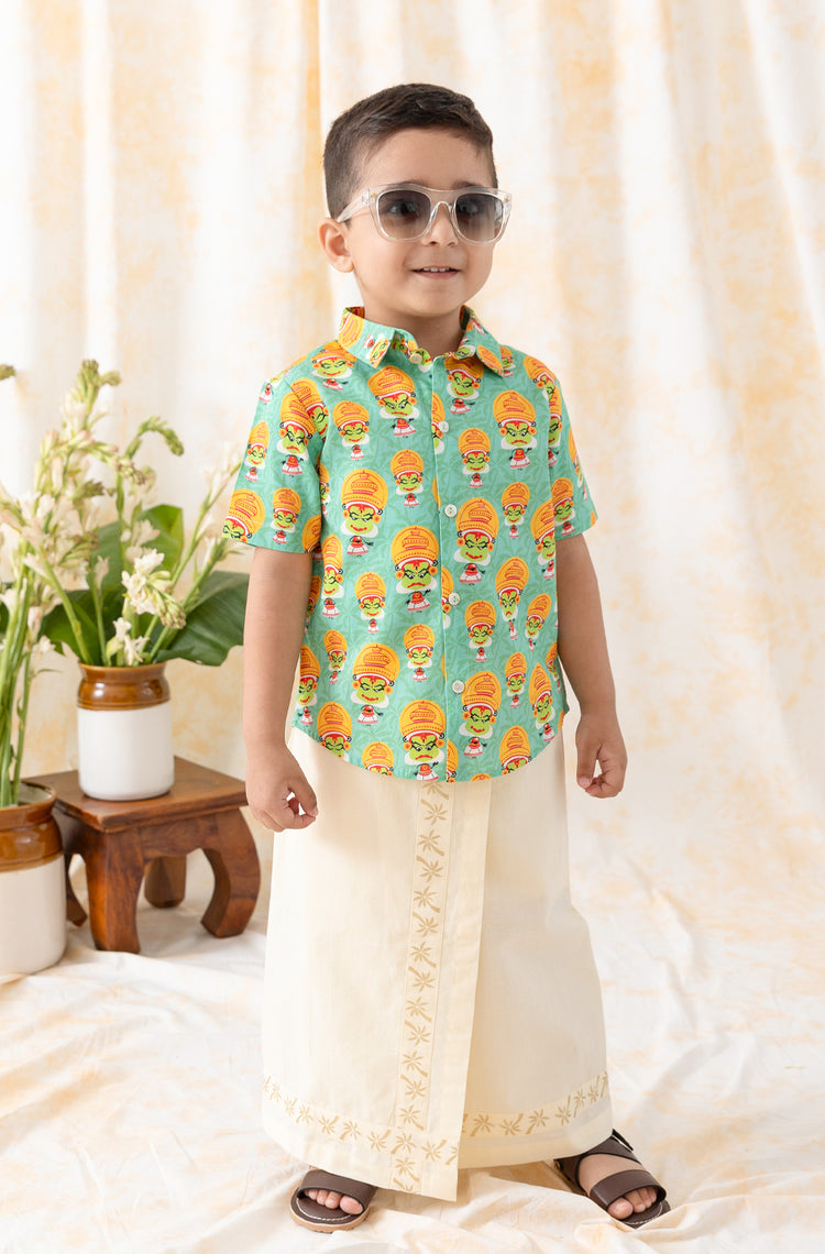 Rangaswamy Kathakali Mundu Set