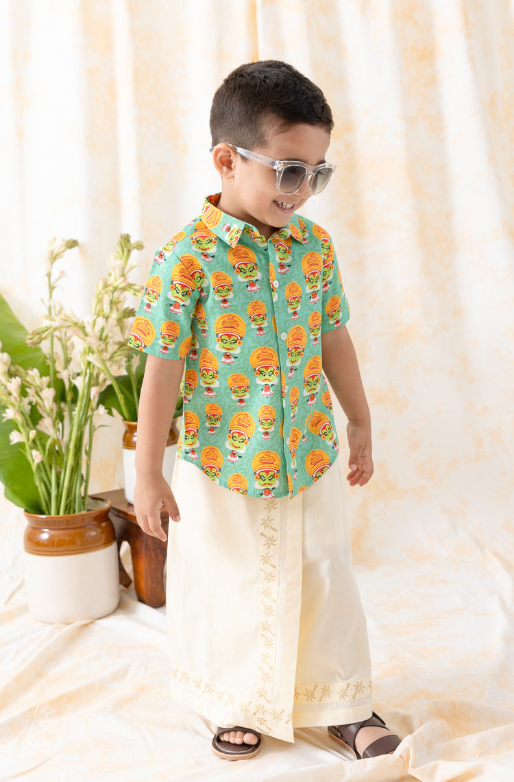 Rangaswamy Kathakali Mundu Set