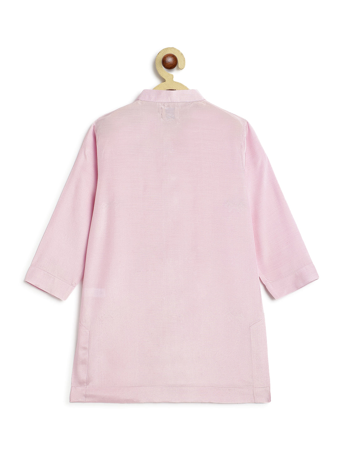 Patang Buta Kurta Set For Boys - Purple