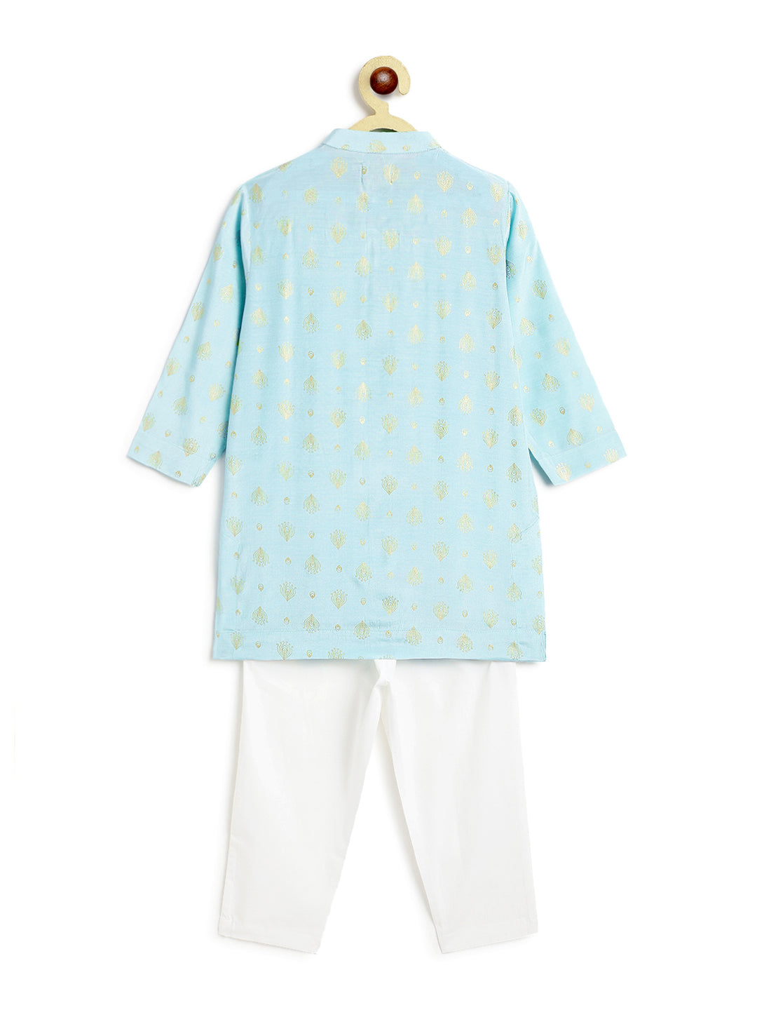 Morpankh Kurta Set for Boys - Blue