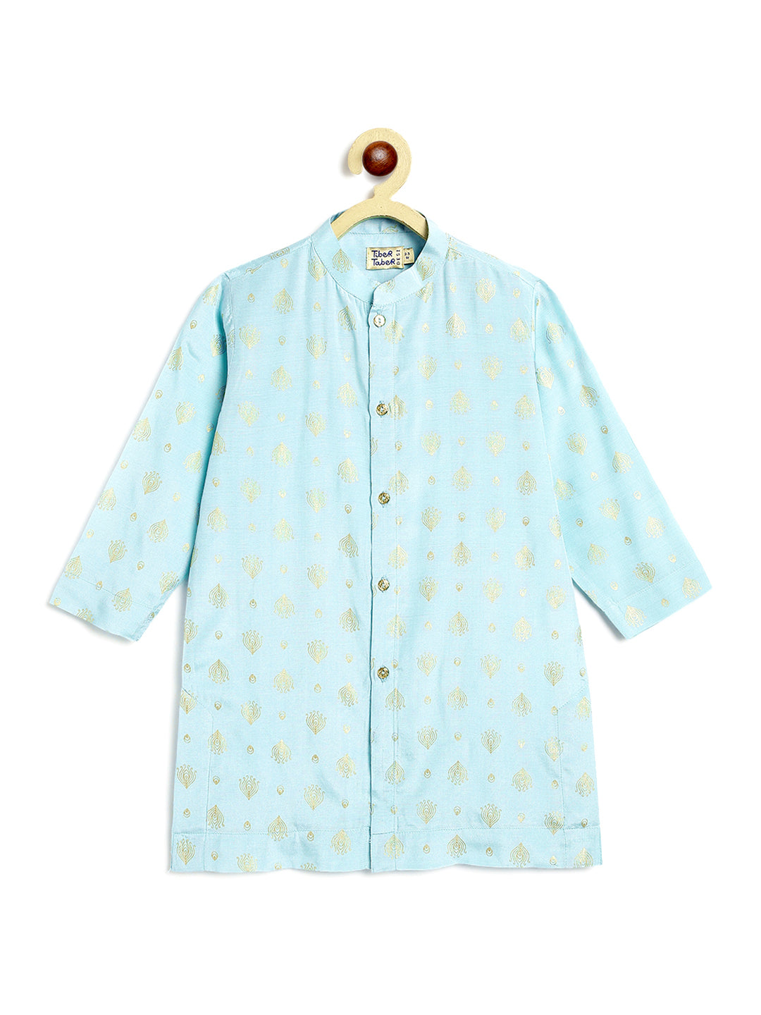 Morpankh Kurta Set for Boys - Blue