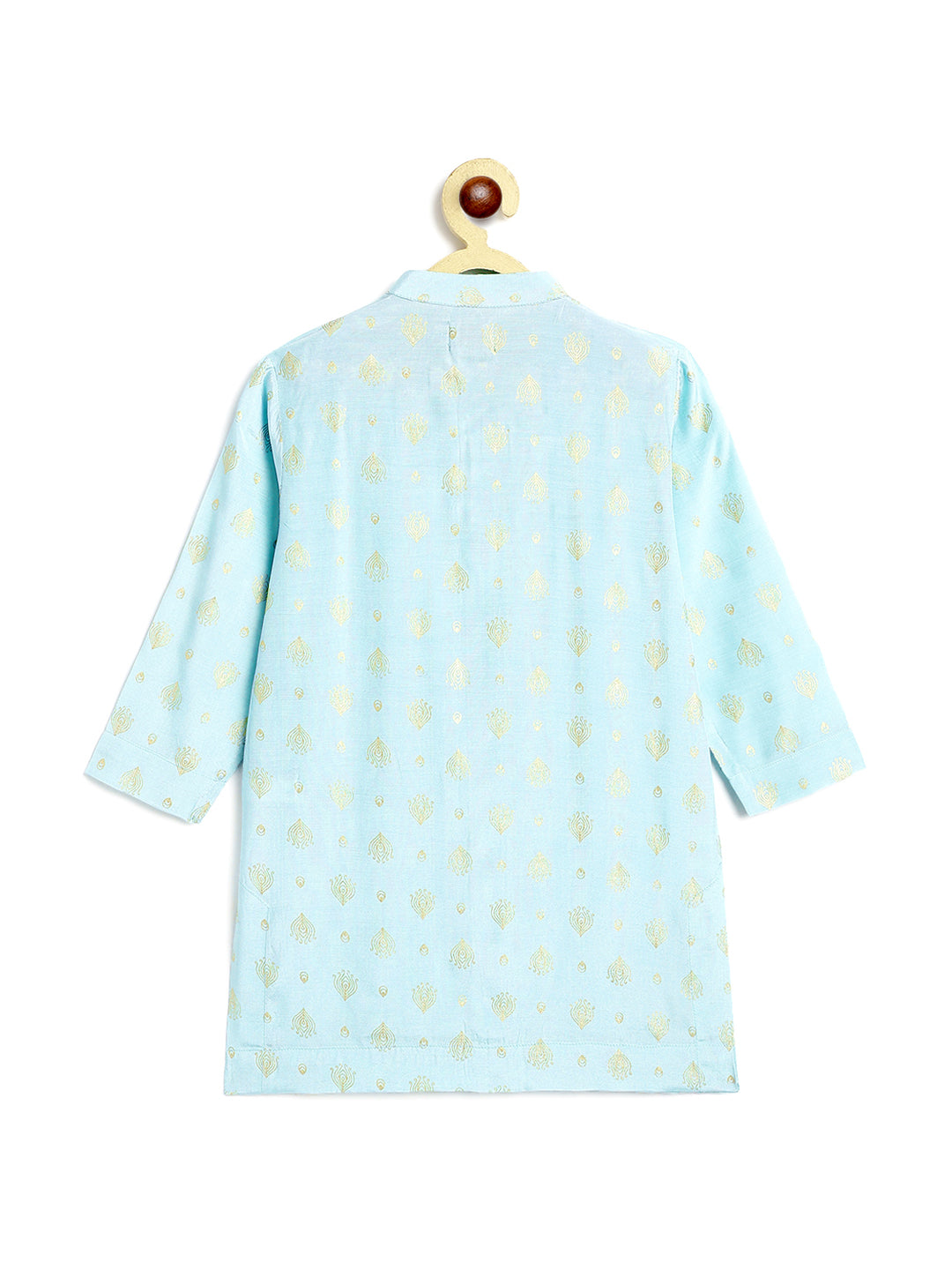 Morpankh Kurta Set for Boys - Blue