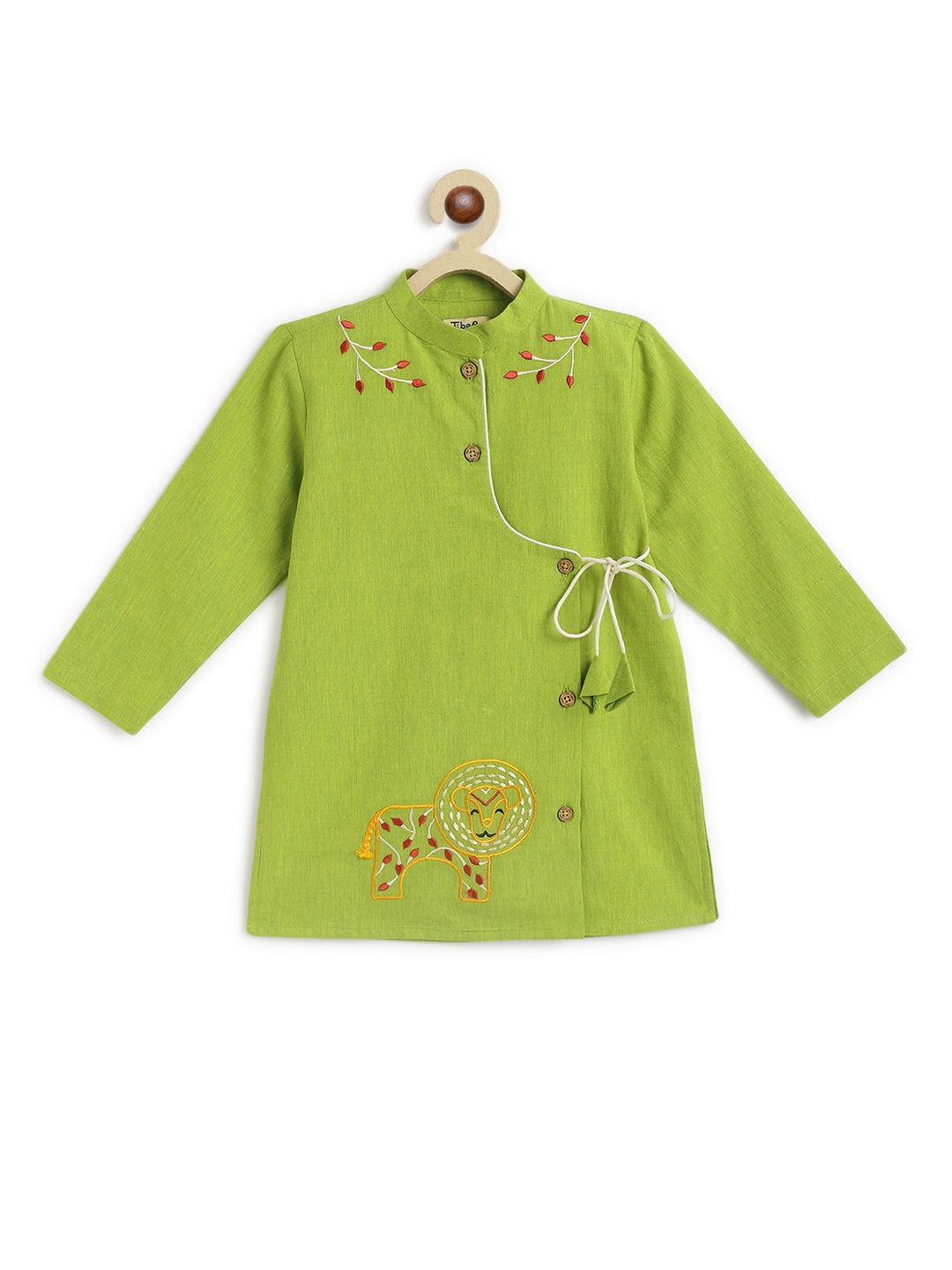 Shera Kurta Pyjama Set - Green