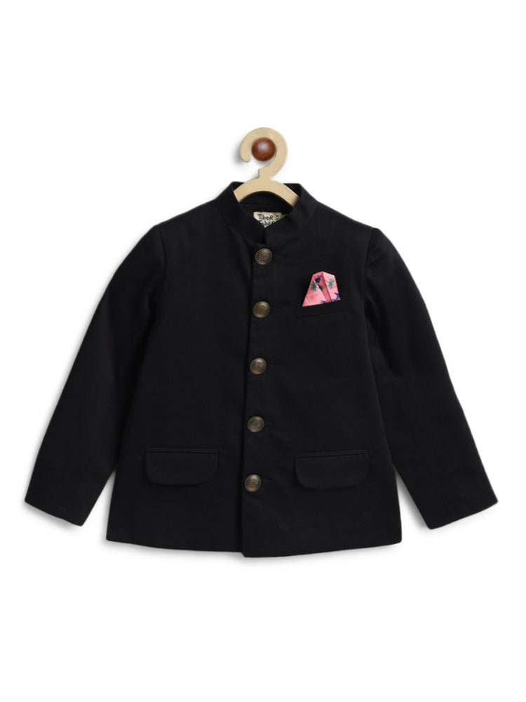 Regal Bandhgala - Black