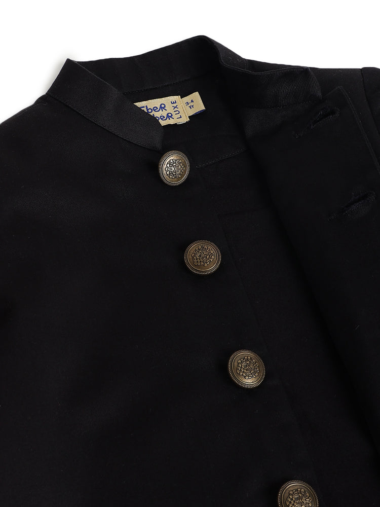 Regal Bandhgala - Black