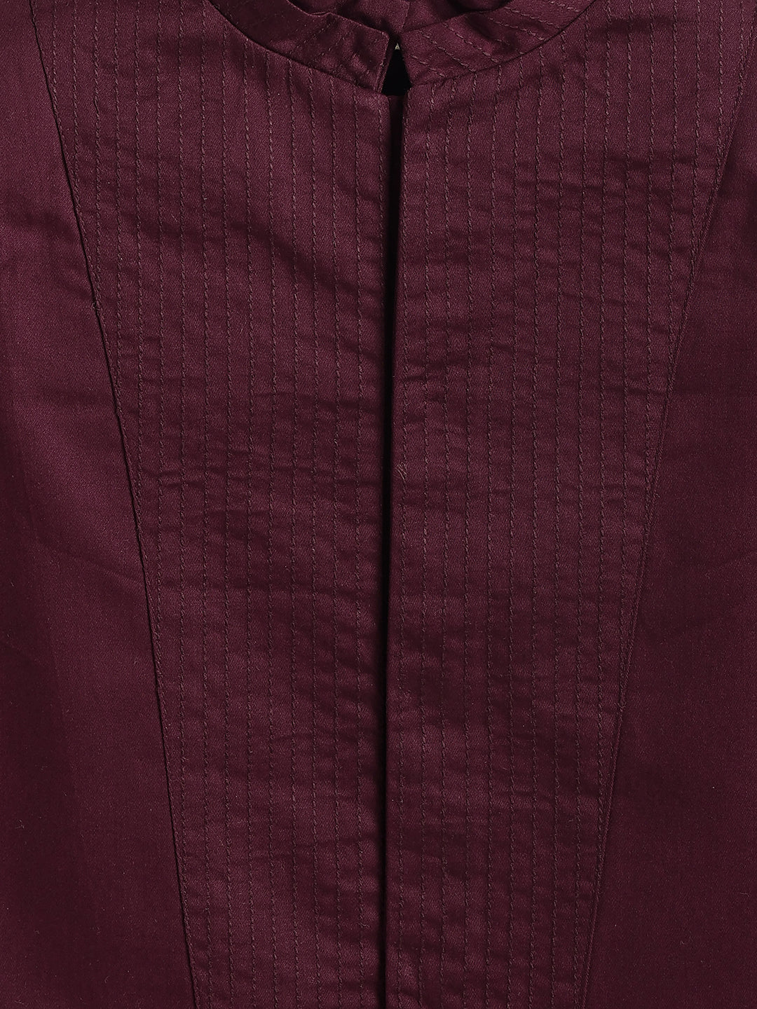 Little Maharaja Bandhgala - Maroon