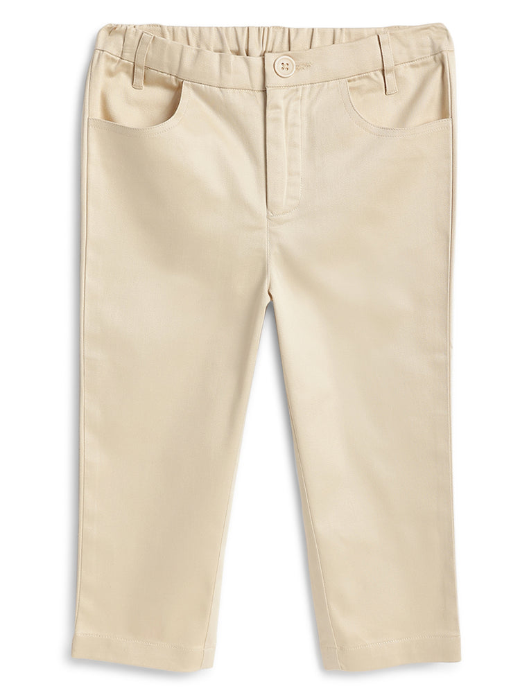 Classic Formal Pants - Cream