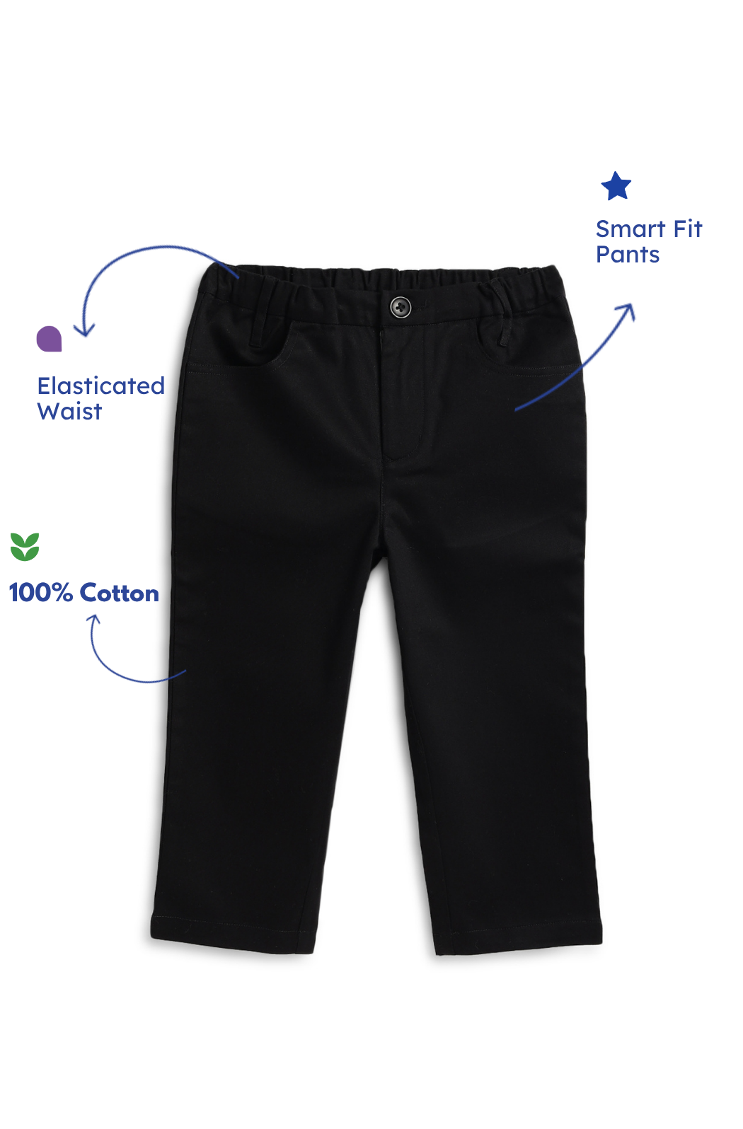 Classic Formal Pants - Black