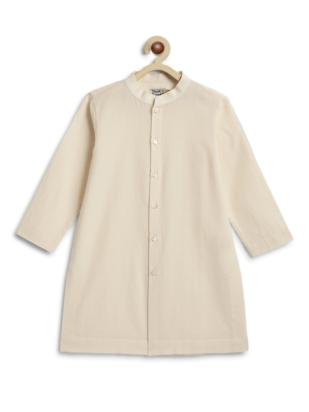 Classic Nawab Kurta Set - Cream