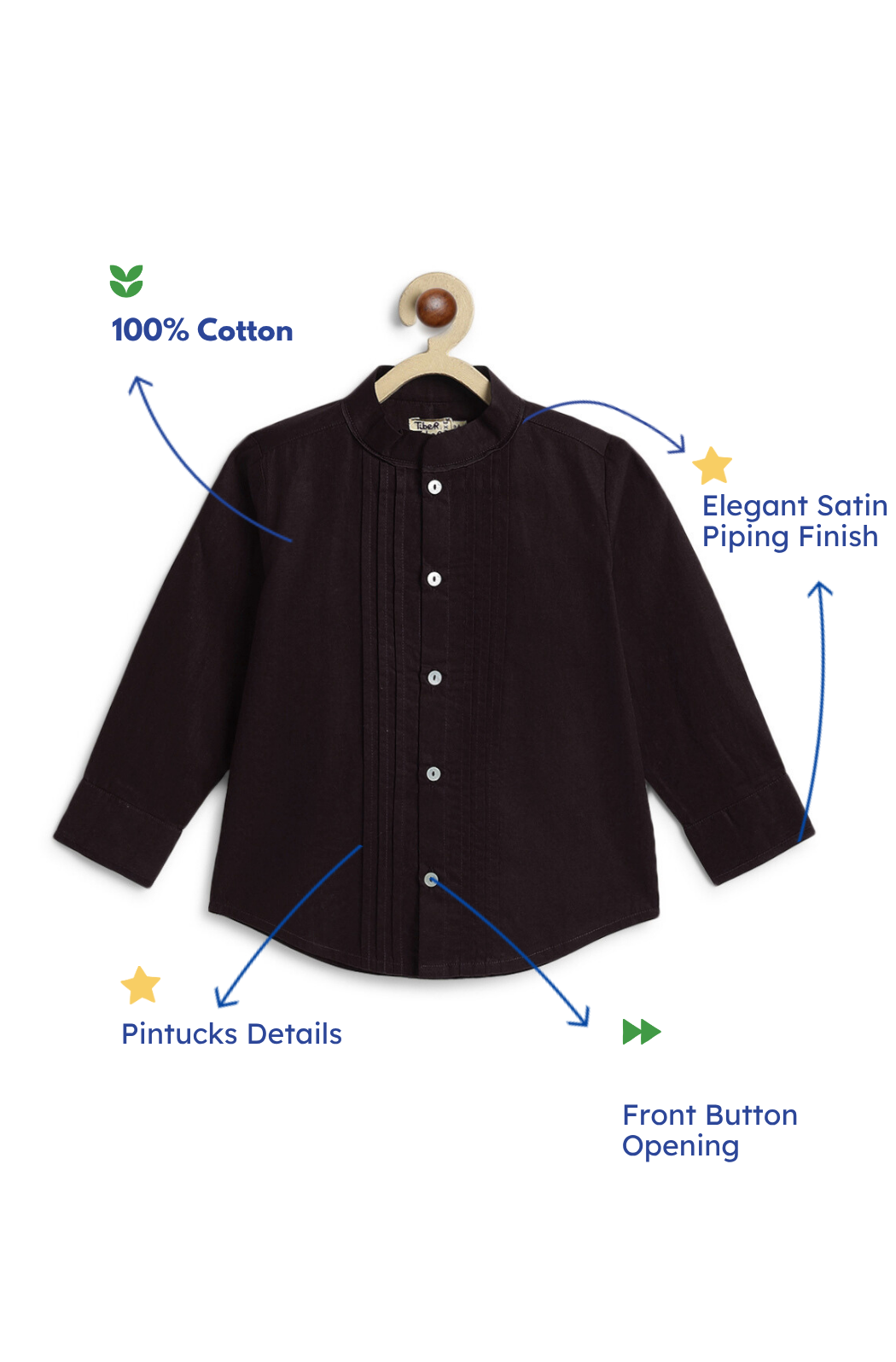 The Statement Shirt - Black