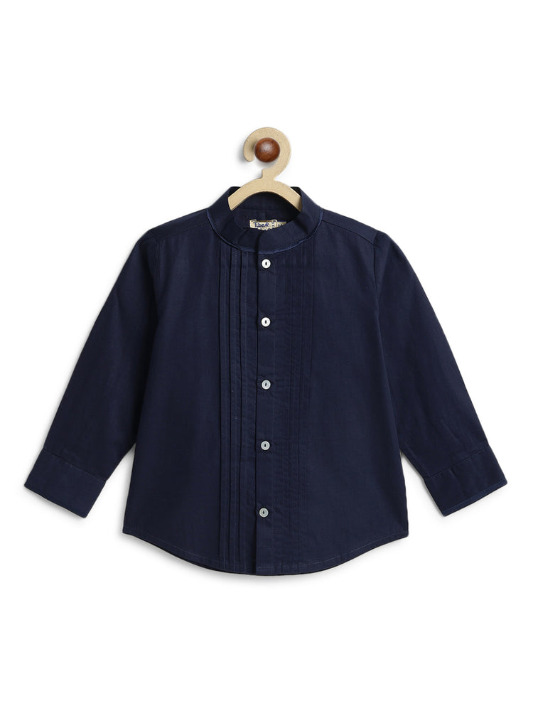 The Statement Shirt - Blue