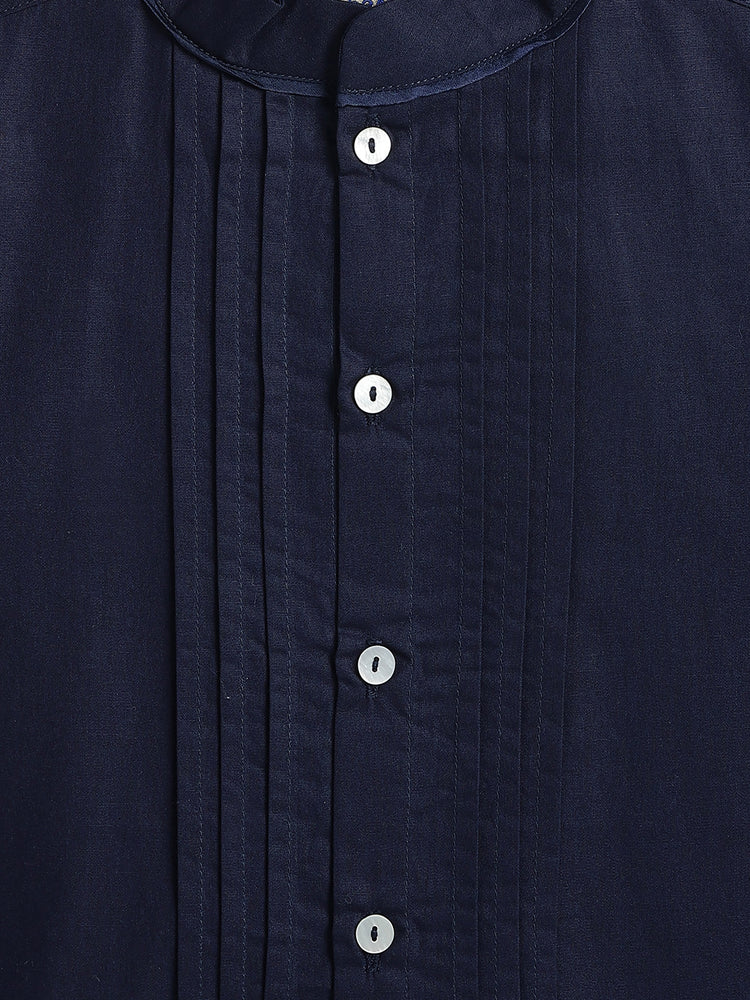 The Statement Shirt - Blue