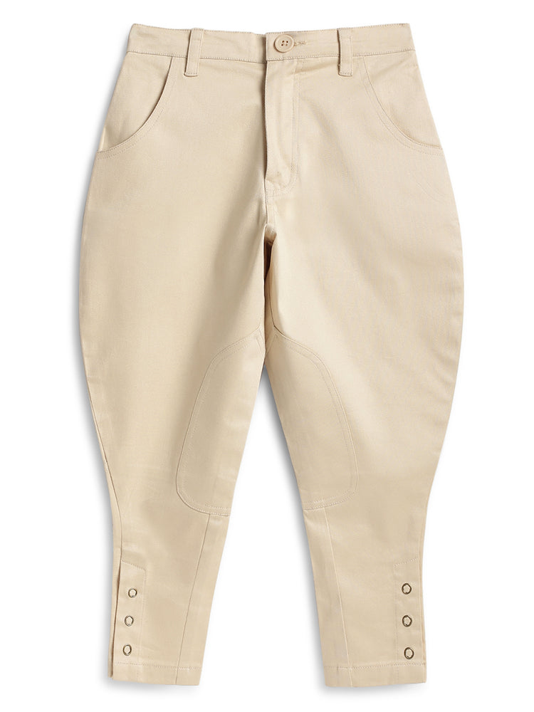 Jodhpuri Polo Breeches - Cream