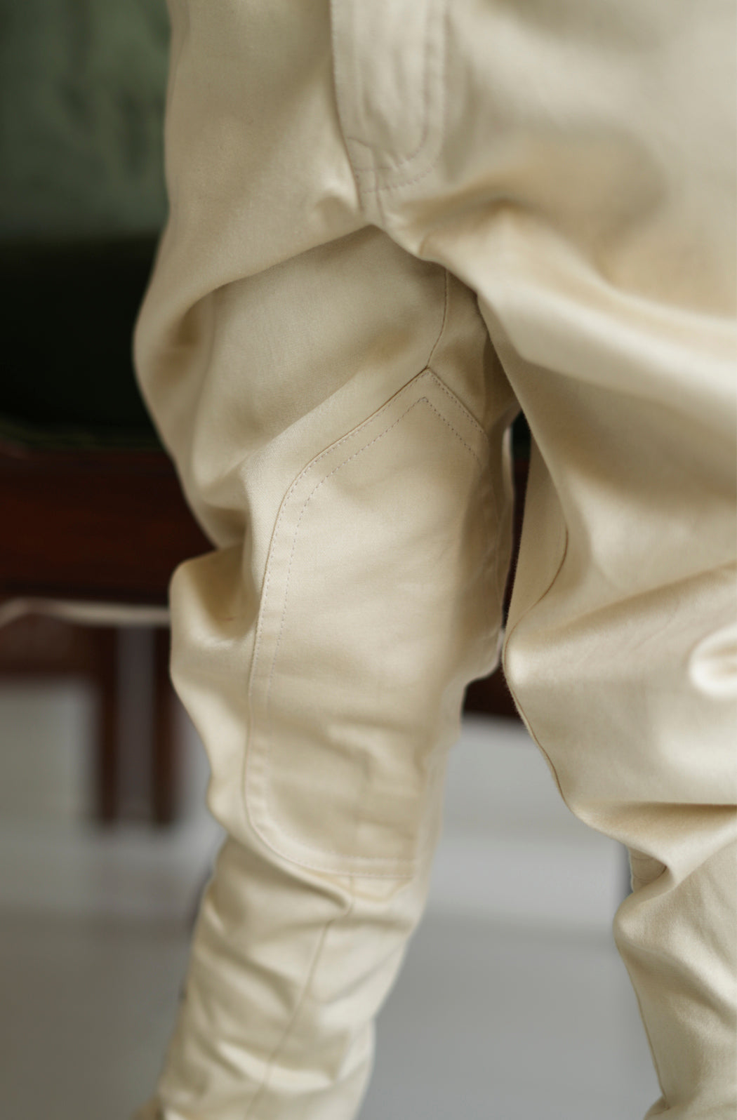 Jodhpuri Polo Breeches - Cream