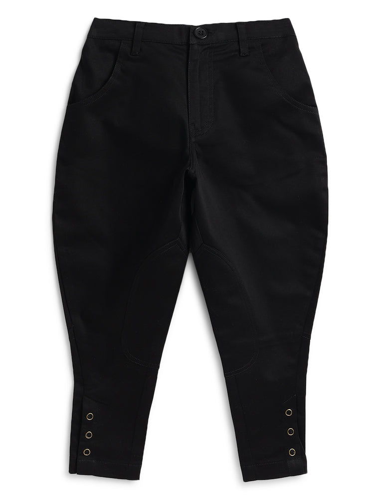 Jodhpuri Polo Breeches - Black