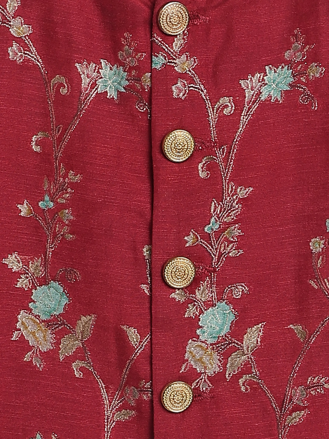 Bagh Bahaar Bandhgala - Maroon