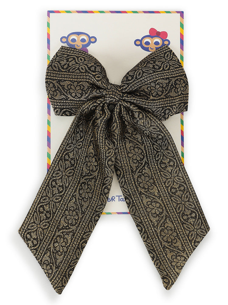 Heer Bow Clip - Black