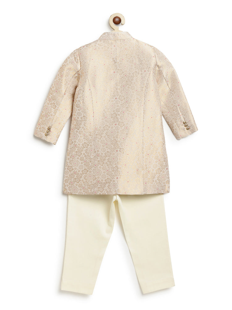 Raja Saheb Sherwani - Cream