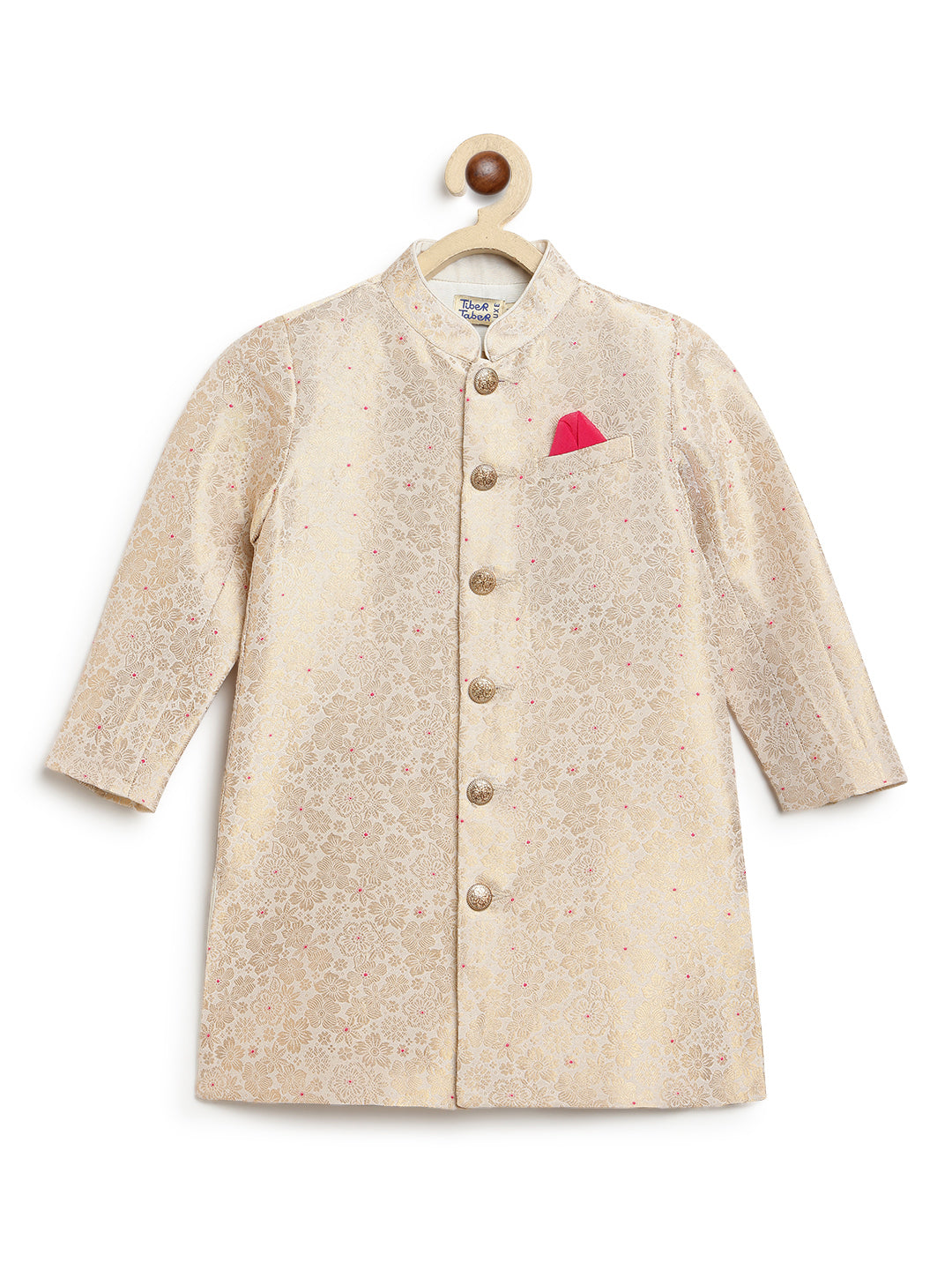 Raja Saheb Sherwani - Cream