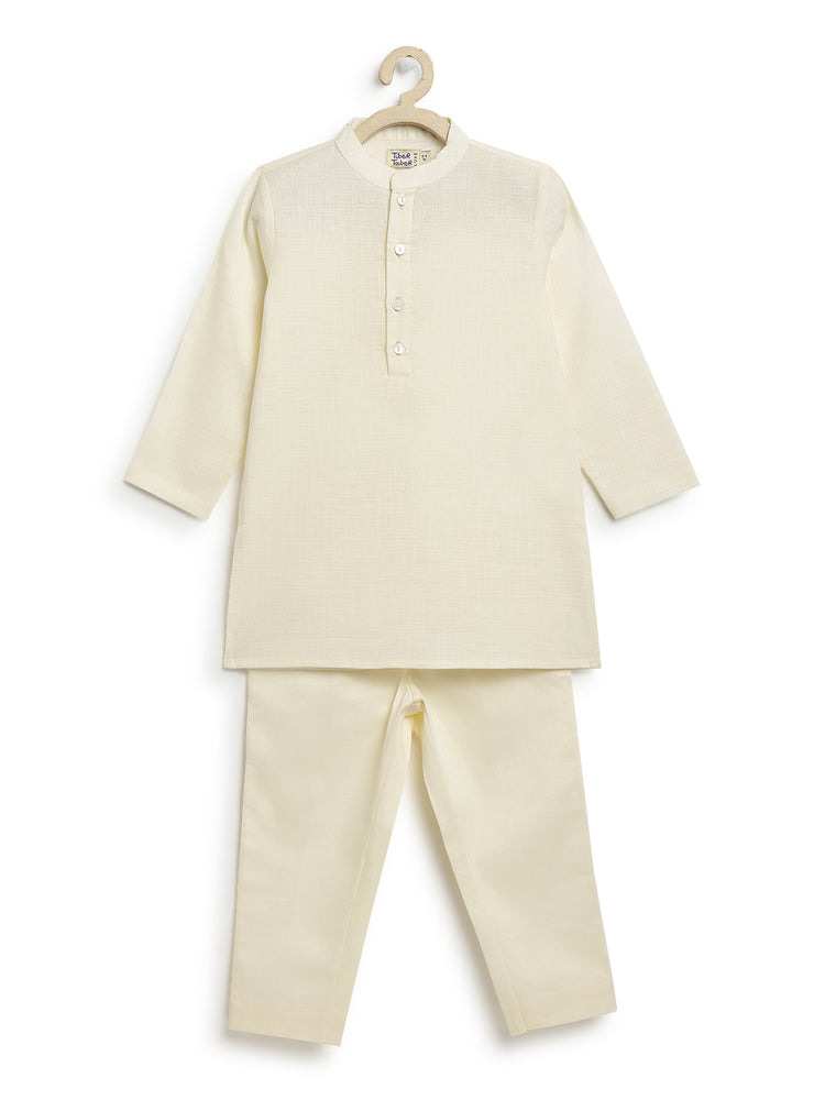 Raja Saheb Sherwani - Cream