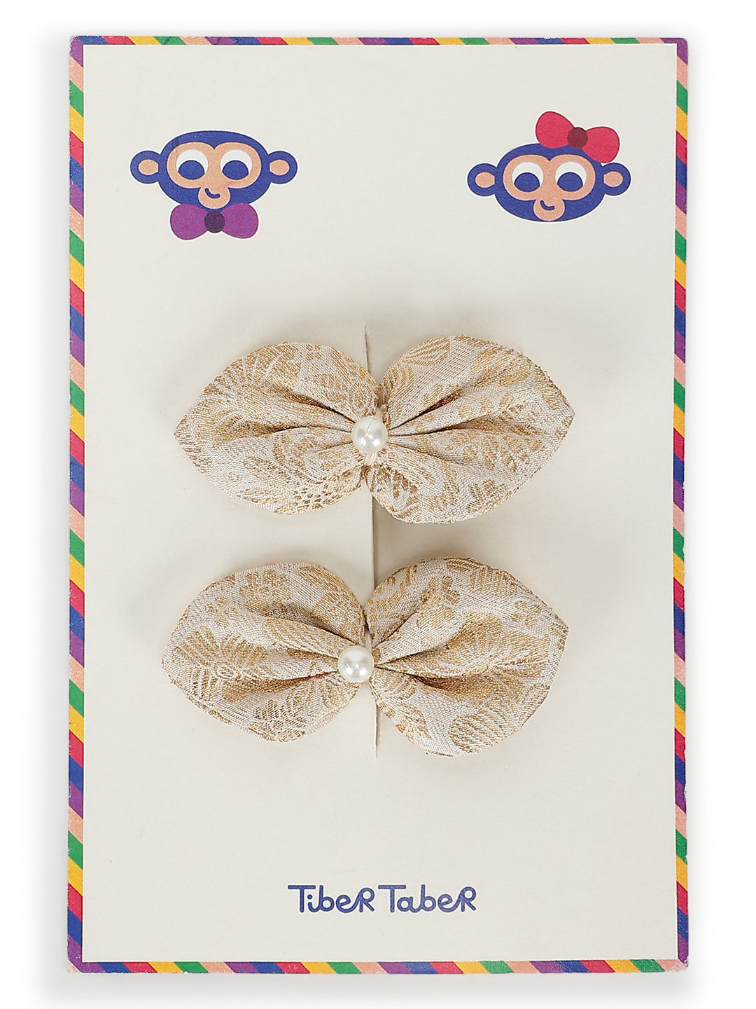 Roohani Bow Clip - Cream