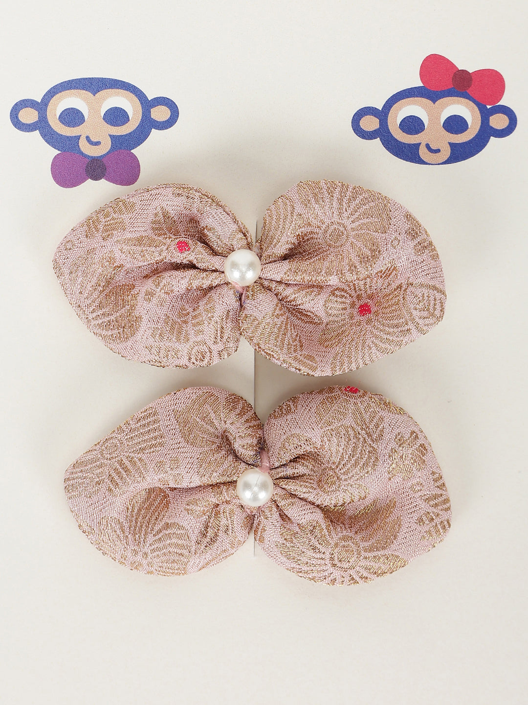 Roohani Bow Clip - Pink