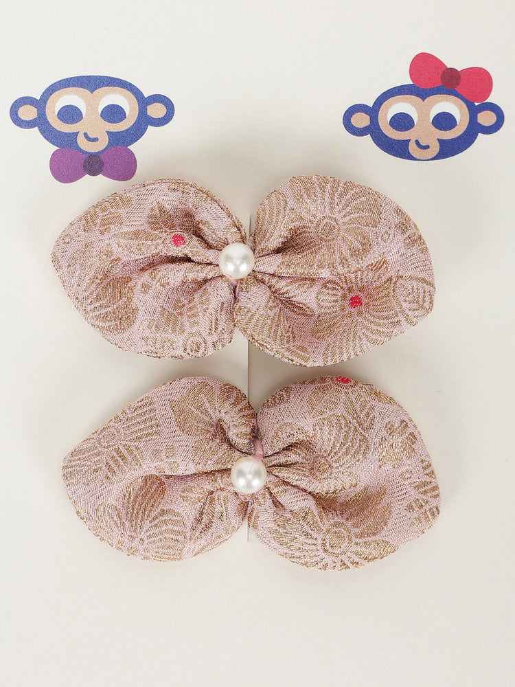 Roohani Bow Clip - Pink