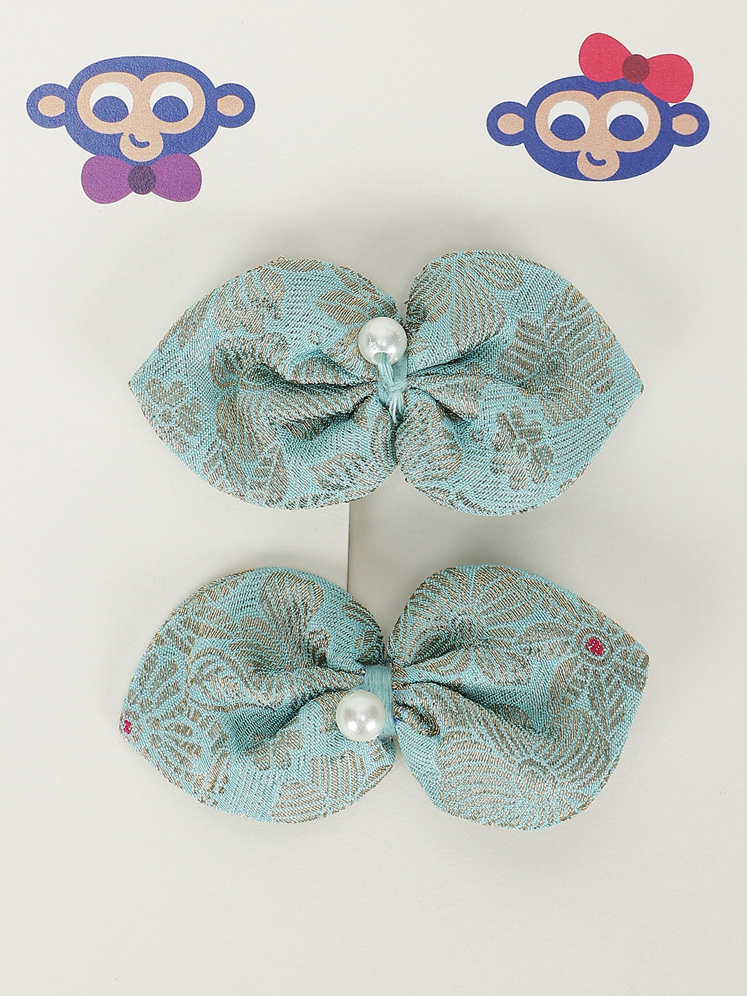 Roohani Bow Clip - Blue