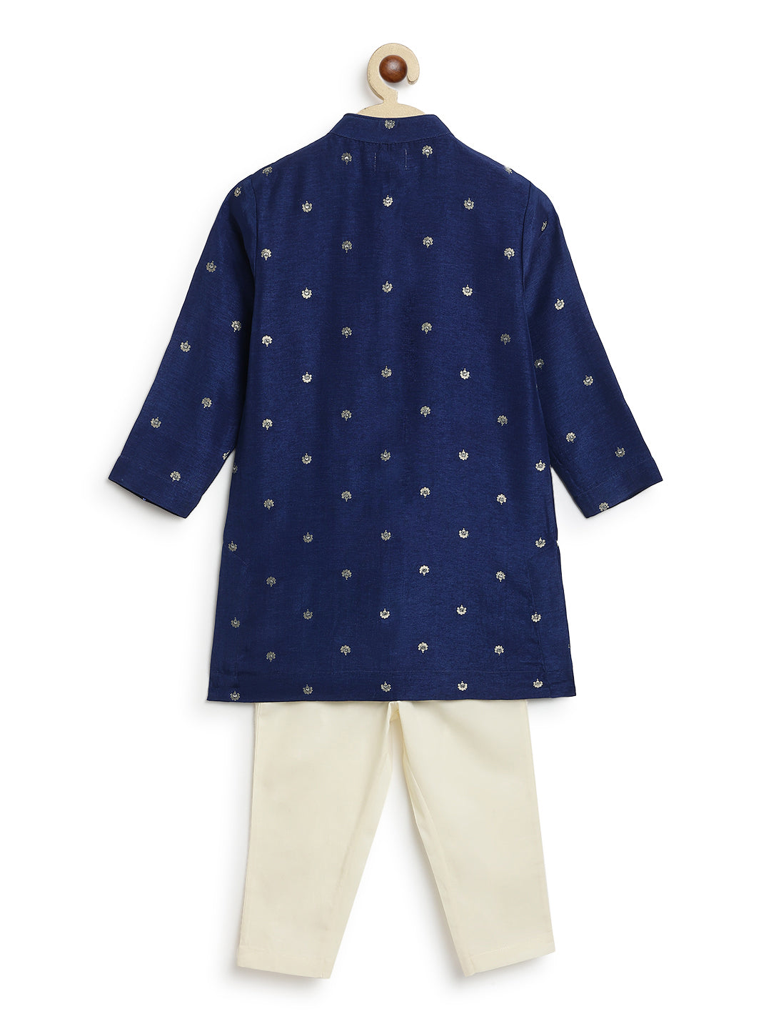 Abeer Kurta Pyjama Set - Blue