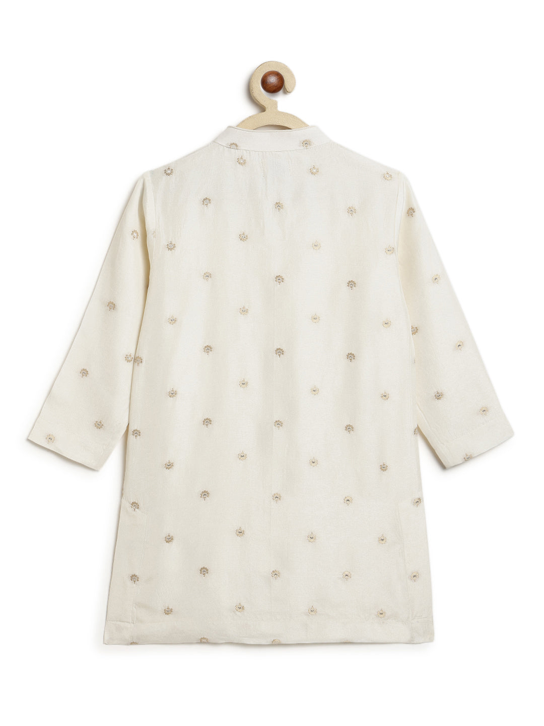 Abeer Kurta Pyjama Set - White