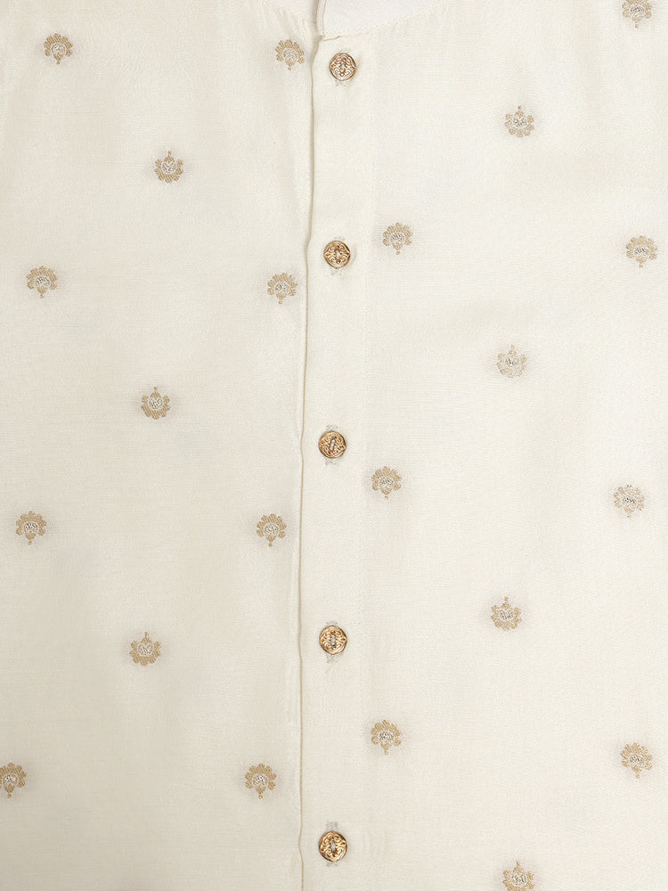 Abeer Kurta Pyjama Set - White