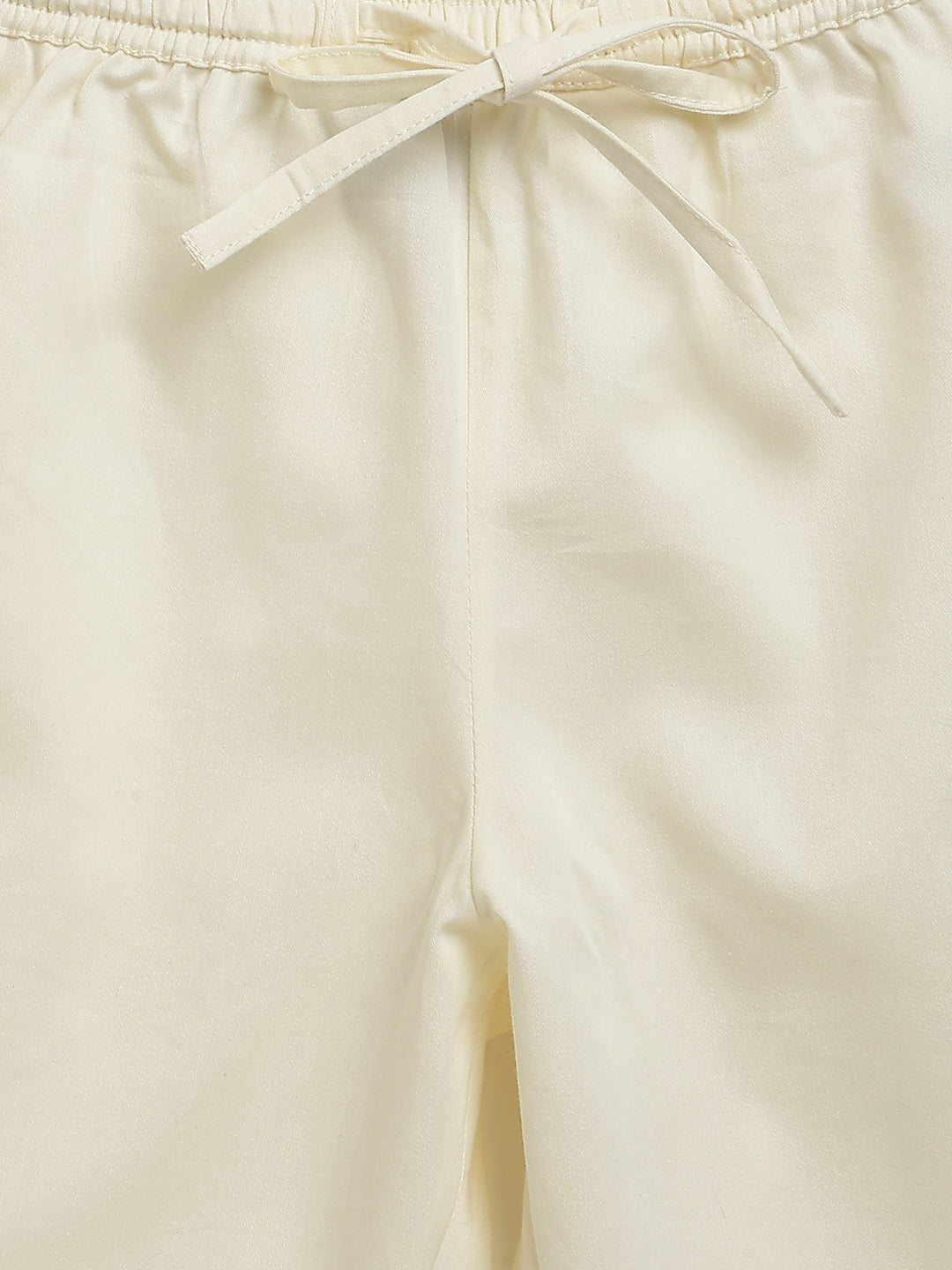 Abeer Kurta Pyjama Set - White