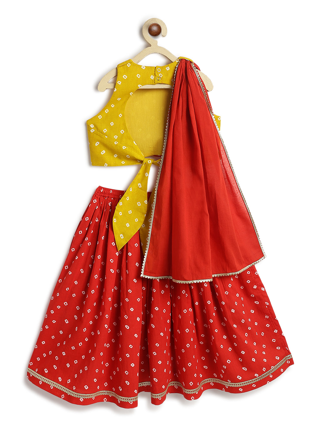 Genda Gulal Lehenga Set