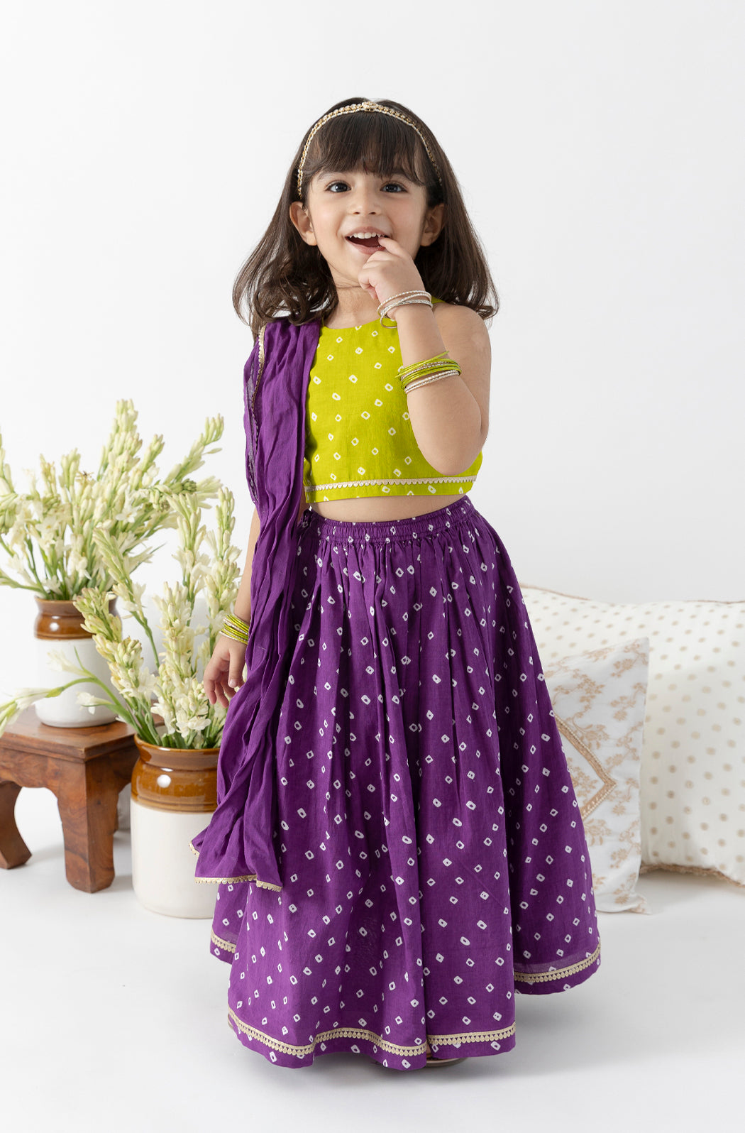 Bandhani Bliss Lehenga Set