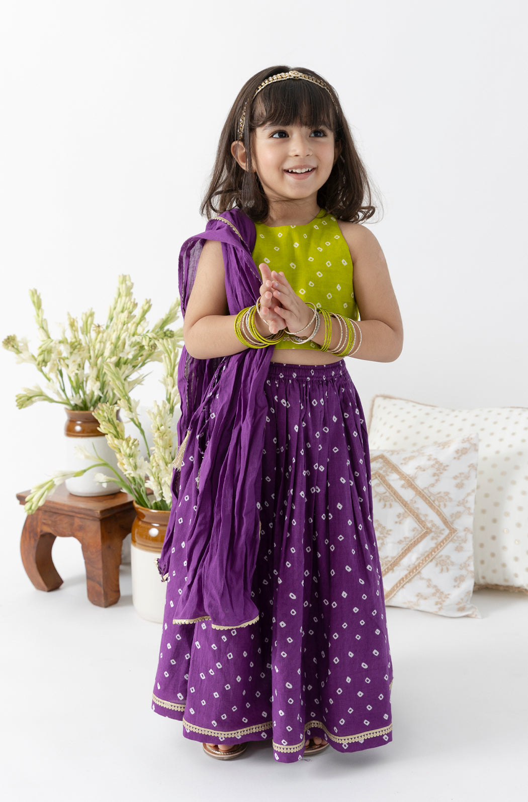 Bandhani Bliss Lehenga Set