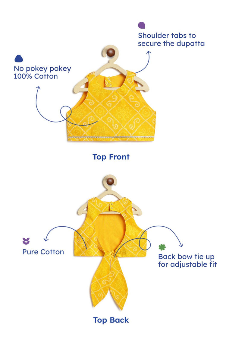 Basanti Rang Lehenga Set