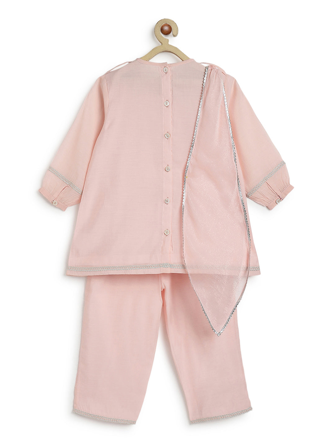 Zarnoor Suit Set-Pink