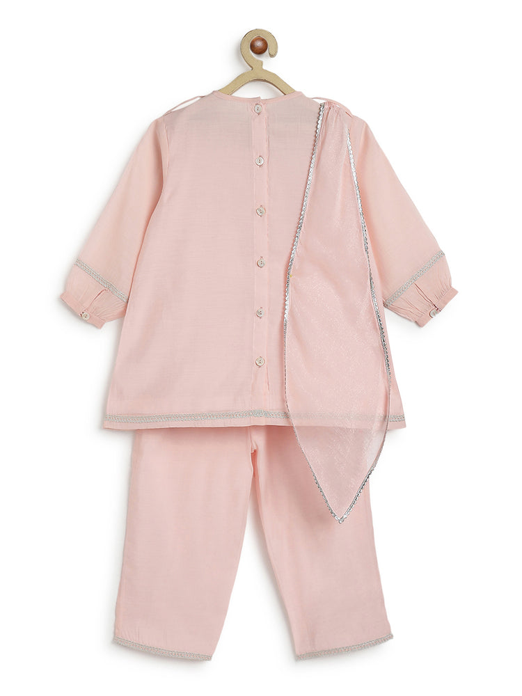 Zarnoor Suit Set-Pink