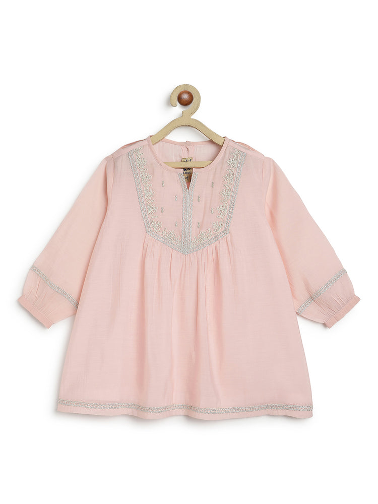 Zarnoor Suit Set-Pink