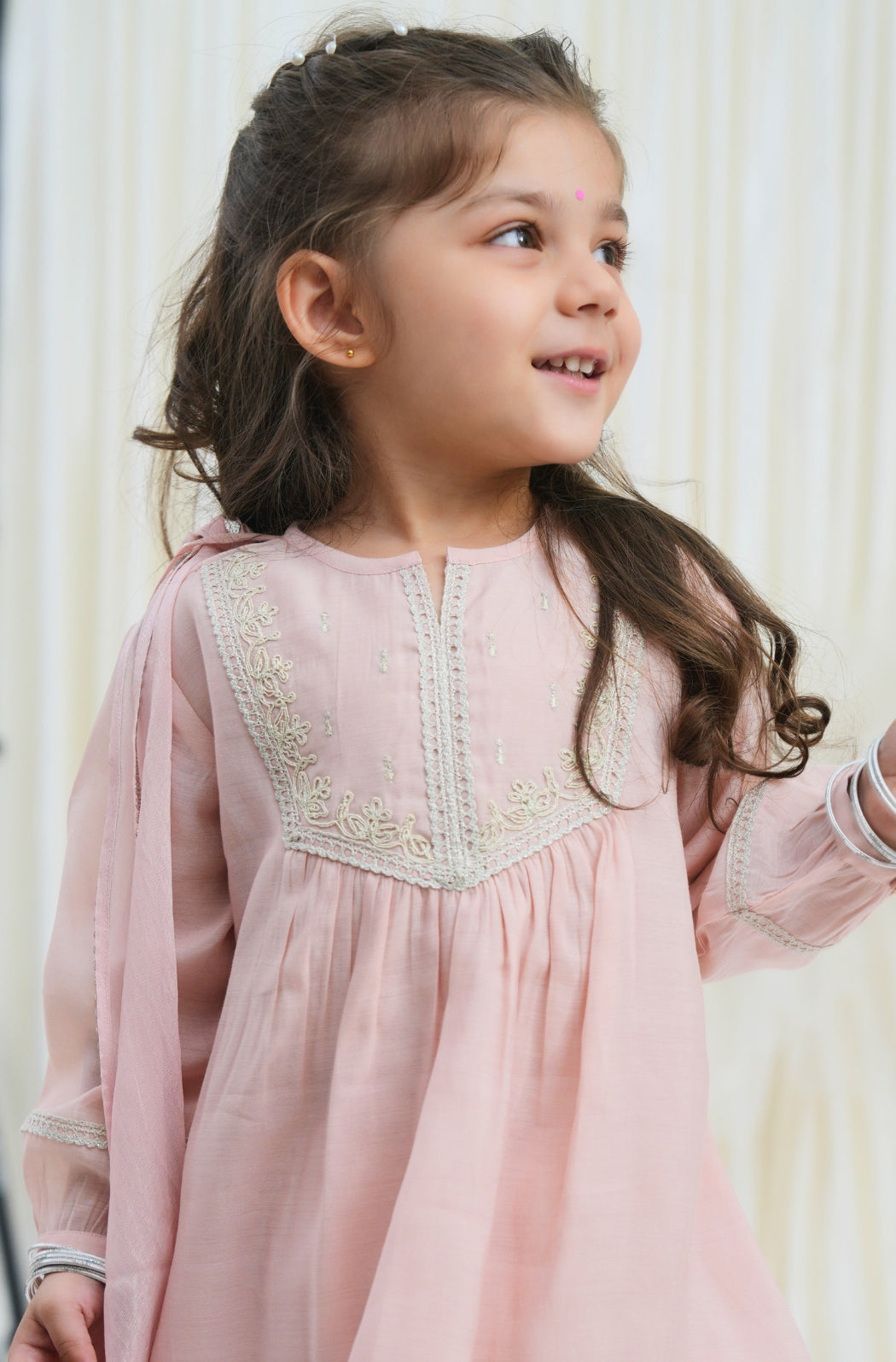 Zarnoor Suit Set-Pink