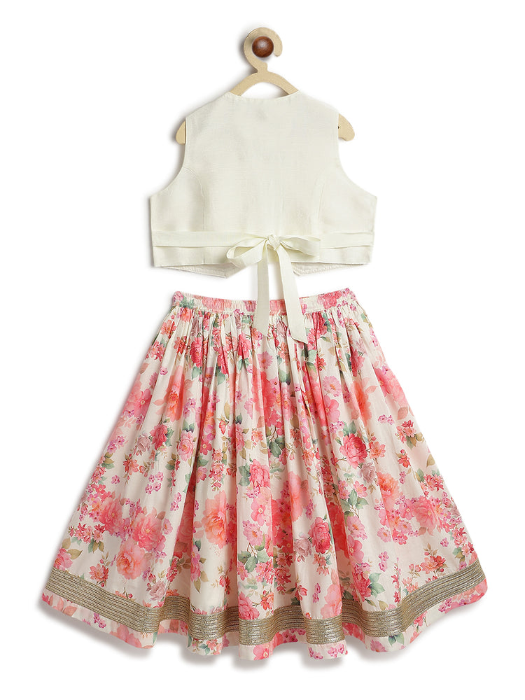 Gulaabo Lehenga Set with Bandana