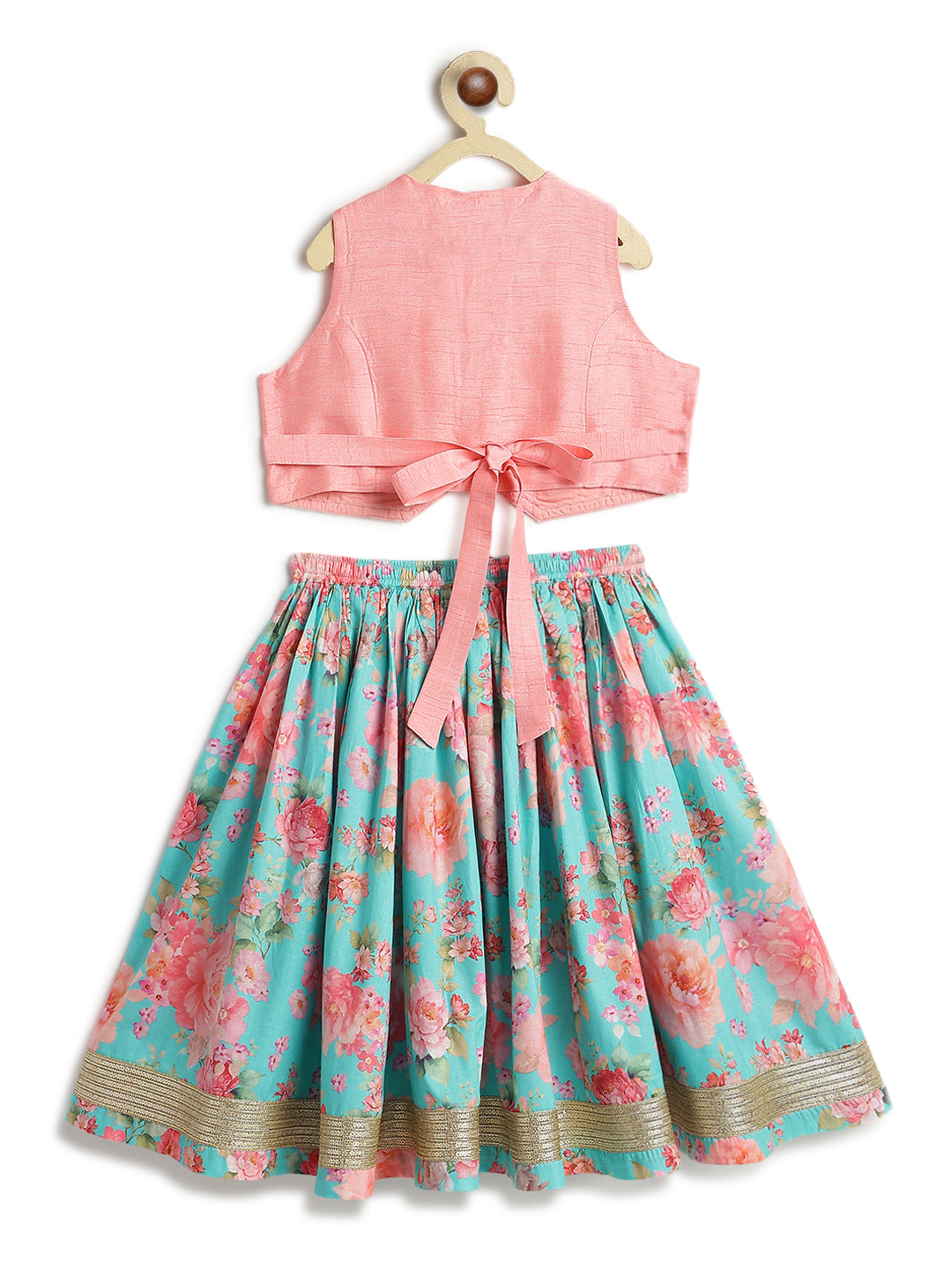 Gulaabo Lehenga Set with Bandana