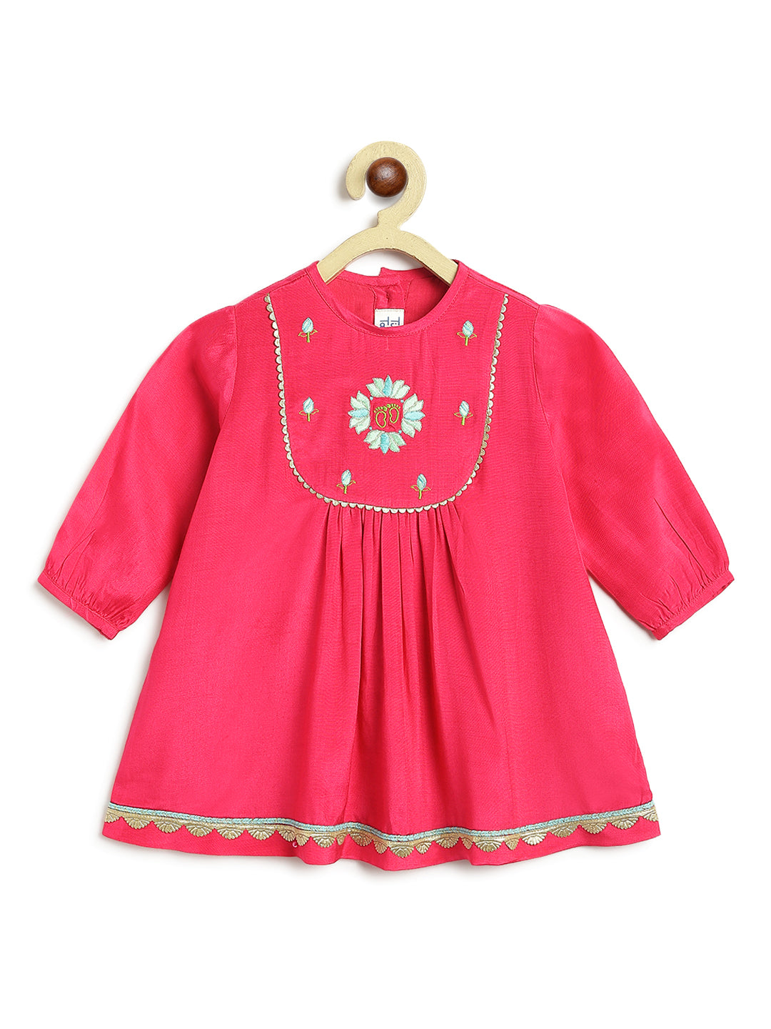 Laxmi Charan Suit Set - Pink
