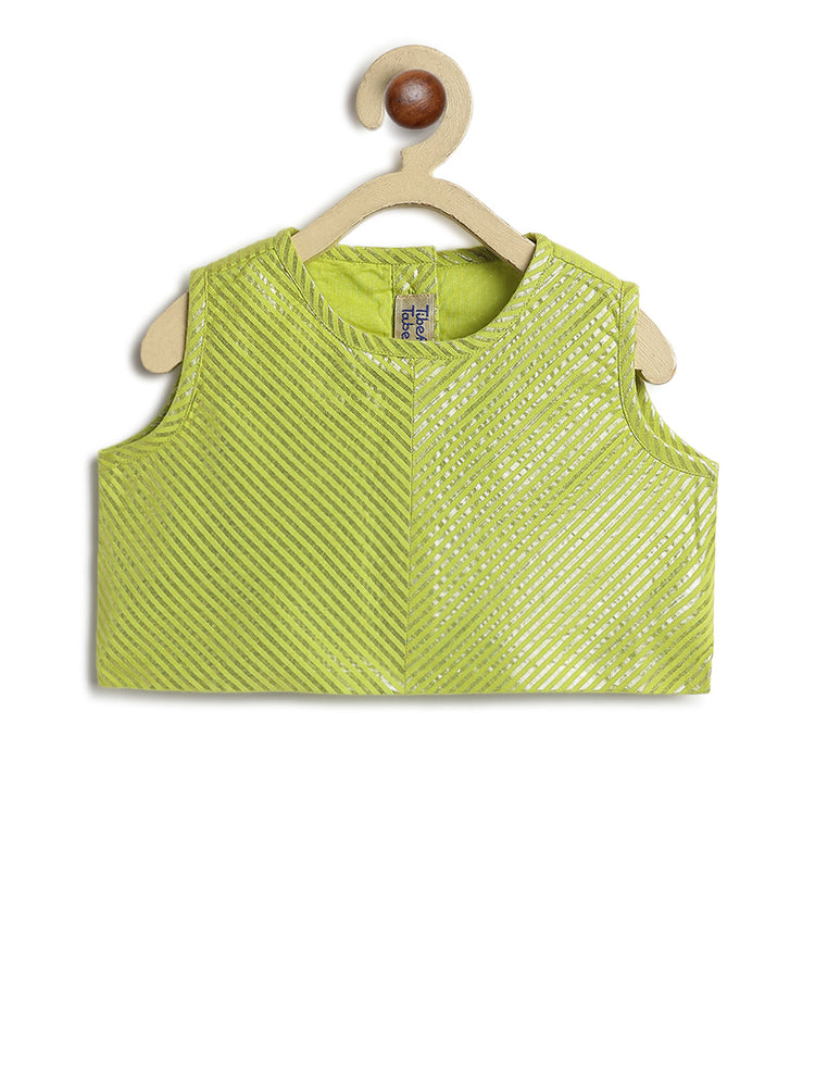 Leafy Glow Lehenga Set