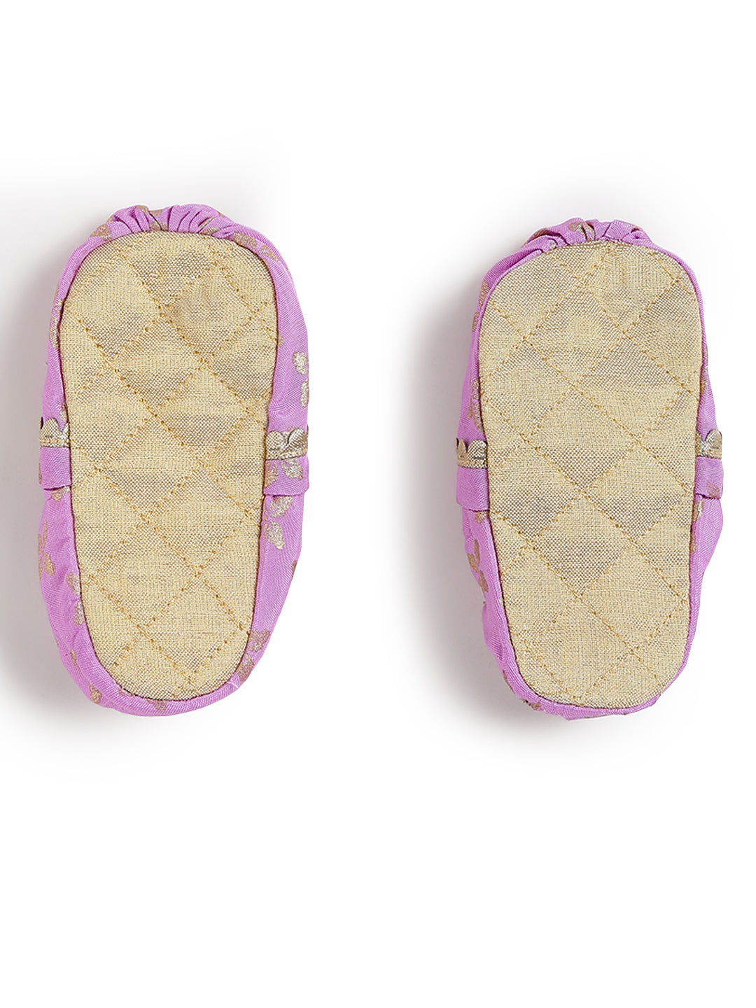 Tiny Treasure Booties & Mittens- Purple