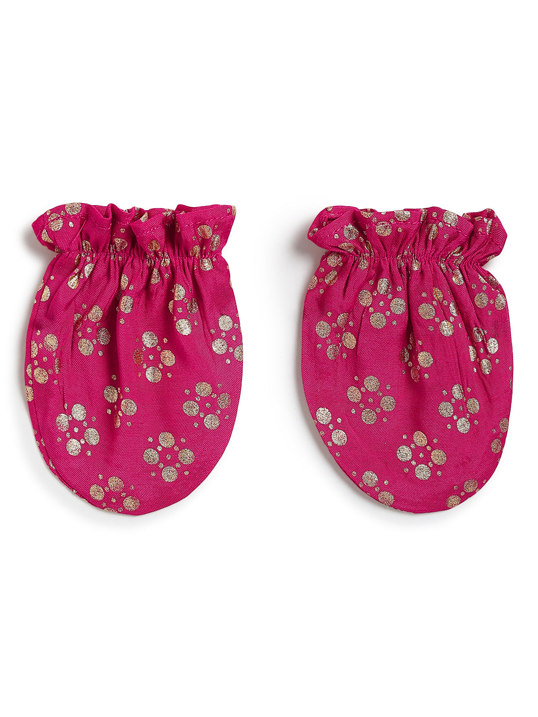 Tiny Treasure Booties & Mittens- Pink
