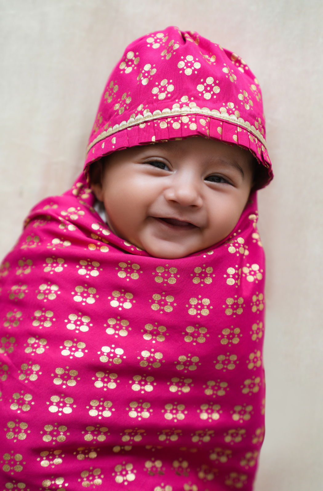Tiny Treasure Baby Cap- Pink