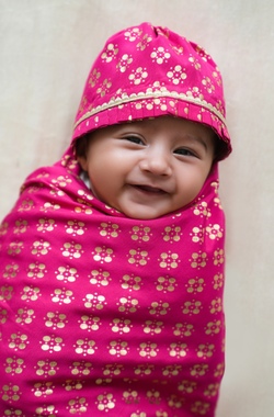 Tiny Treasure Baby Cap- Pink