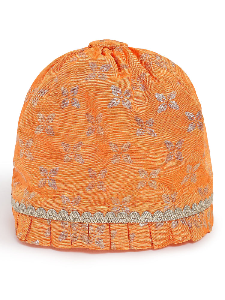 Tiny Treasure Baby Cap- Orange