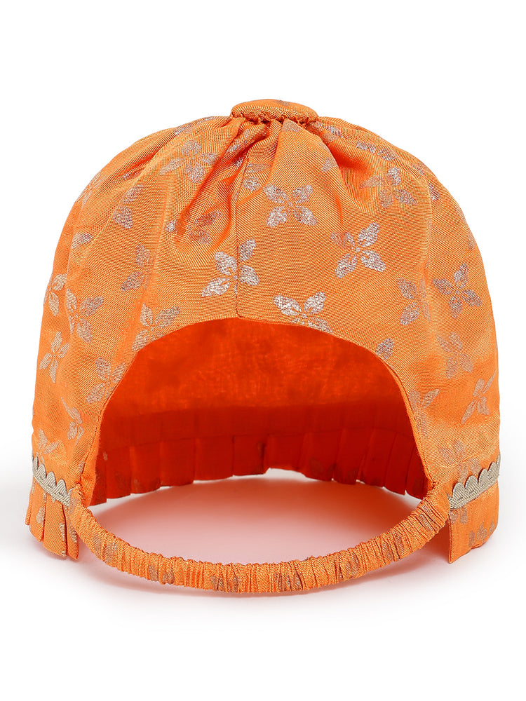 Tiny Treasure Baby Cap- Orange